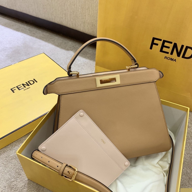 F**di top handle bags